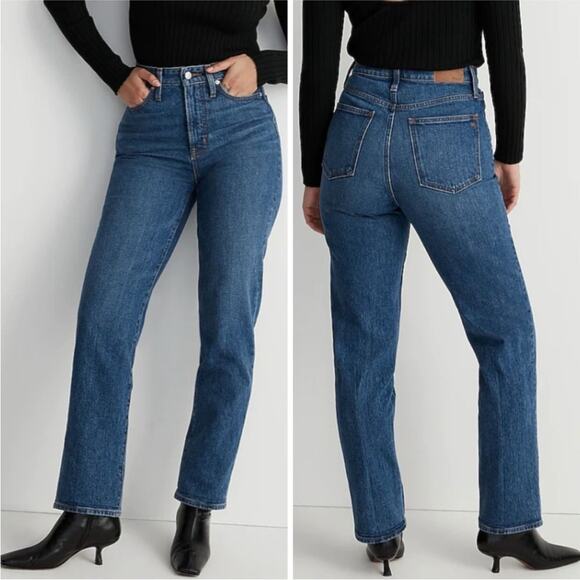 NWT Madewell The‎ Perfect Vintage Straight Jeans - Picture 3 of 9